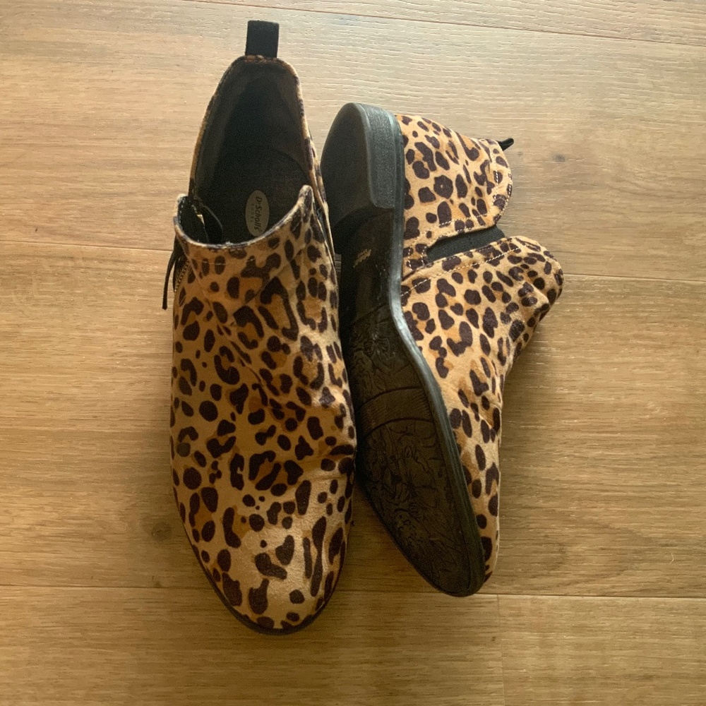 Leopard Bootie